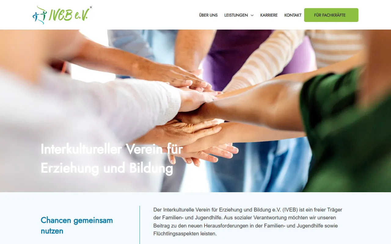 Website IVEB e.V.